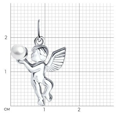 SOKOLOV SET-94030001_55_2 вес 3.61 г серебро, жемчуг купить,17391