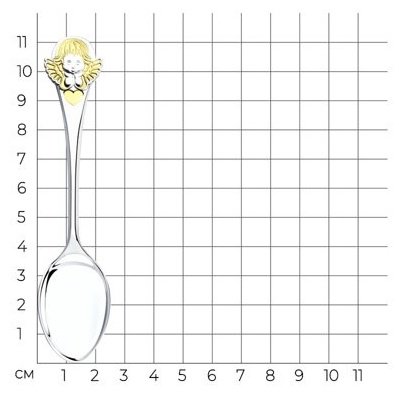 Ложка SOKOLOV 2302010002 вес 16.75 г серебро, без вставок - ForteMarket Ложка SOKOLOV 2302010002 вес 16.75 г серебро, без вставок купить,0