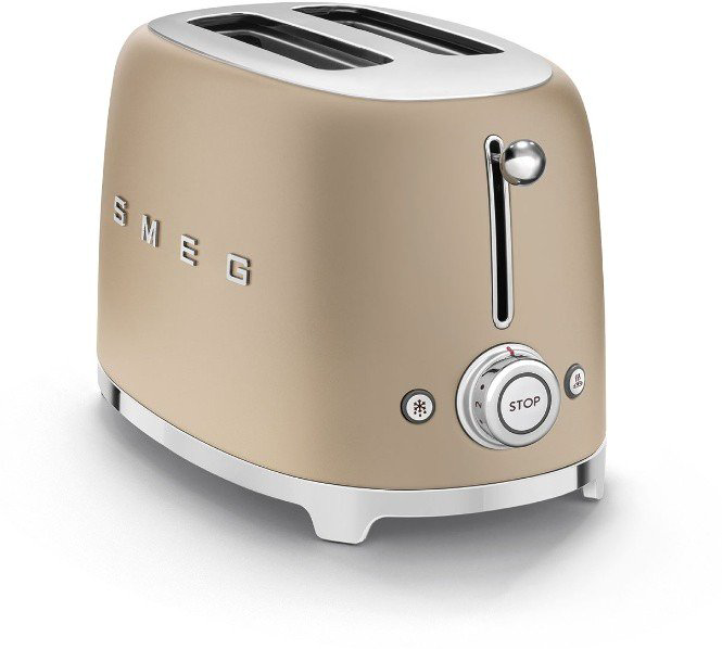 Тостер Smeg TSF01CHMEU золотистый