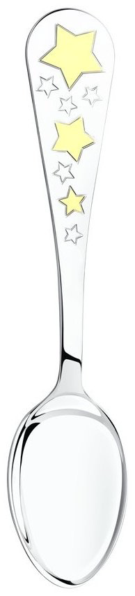 Ложка SOKOLOV 2302010006 вес 27.65 г серебро, без вставок