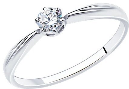 Diamant 94-110-01376-1-94-120-01376-1 вес 2.62 г 18.5 серебро, фианит - ForteMarket Diamant 94-110-01376-1-94-120-01376-1 вес 2.62 г 18.5 серебро, фианит купить,0