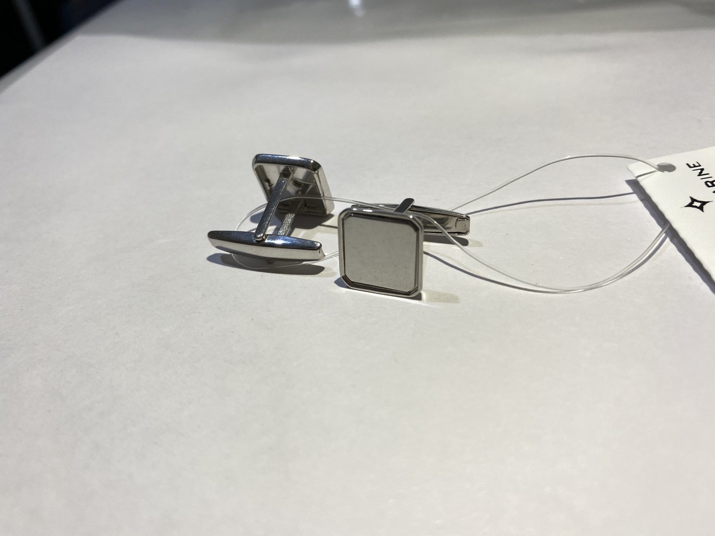 Запонки AQUAMARINE 72833.5 вес 4.9 серебро, без вставок купить,NaN