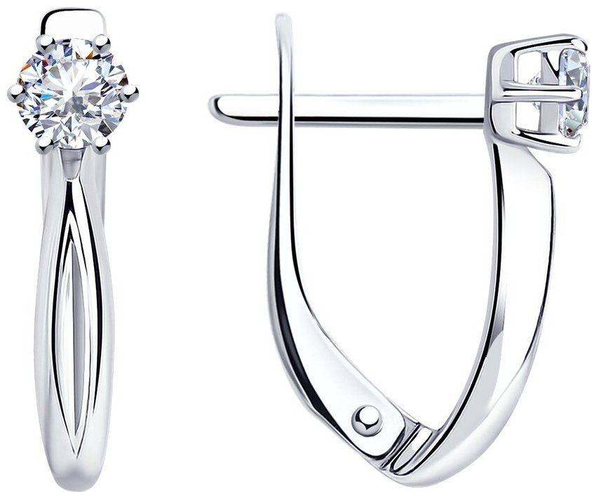 Diamant 94-110-01376-1-94-120-01376-1 вес 2.62 г 17 серебро, фианит купить,19494
