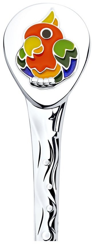 Ложка SOKOLOV 2304010067 вес 17.93 г серебро, эмаль - ForteMarket Ложка SOKOLOV 2304010067 вес 17.93 г серебро, эмаль купить,0