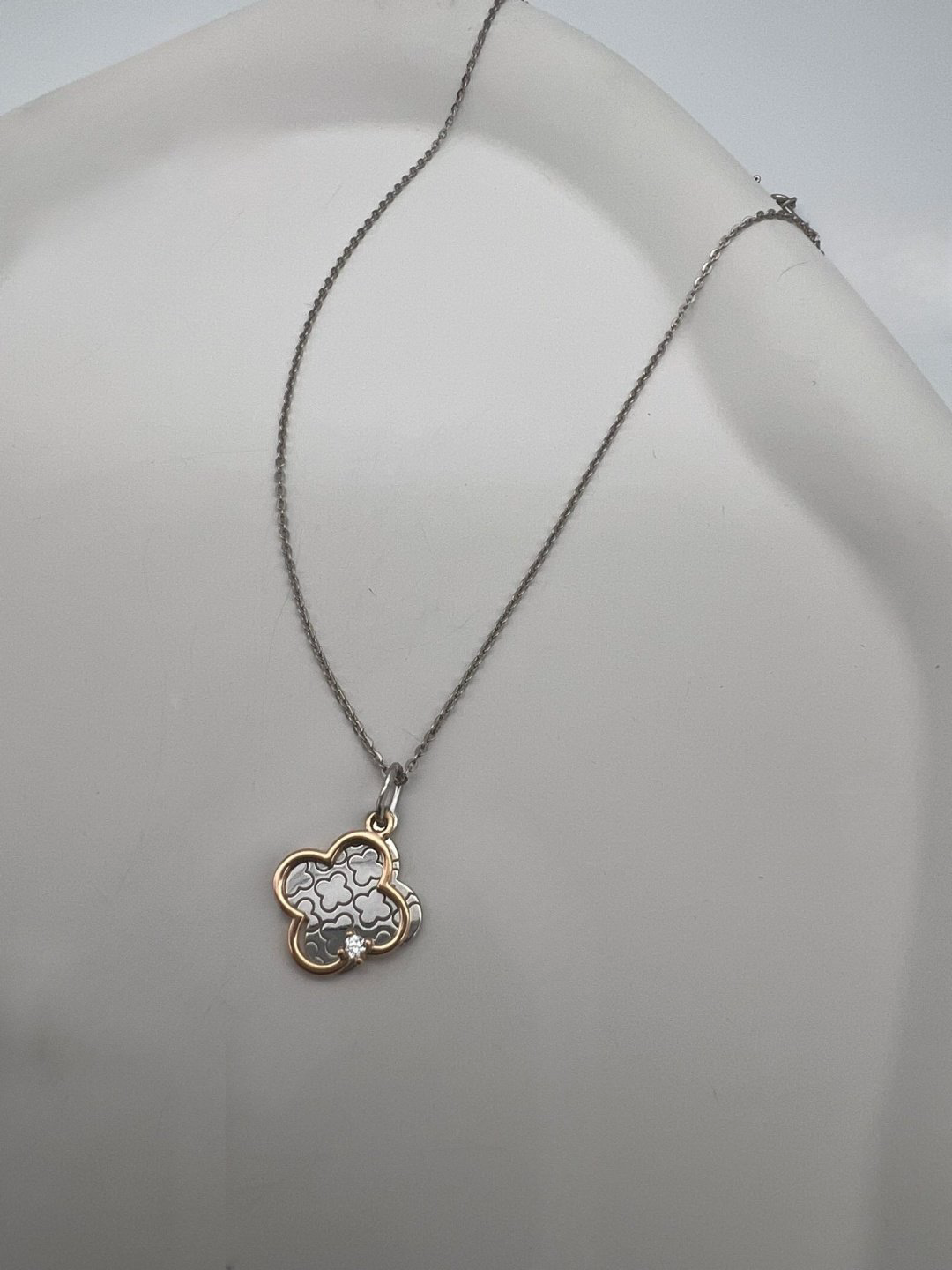 Diamant 94-130-02101-1 вес 2.3 г серебро, фианит купить,NaN