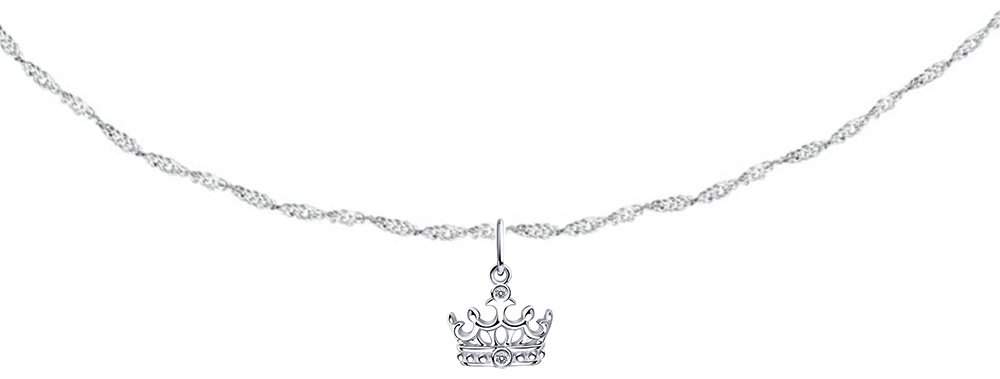 Diamant SET-94-130-01087-1_45_6 вес 2.69 г серебро, фианит купить,10157