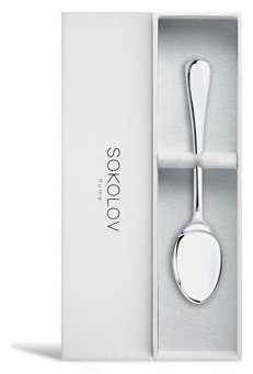Ложка SOKOLOV 2301020001 вес 23.65 г серебро, без вставок купить,0