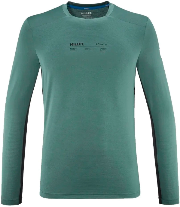 Футболка Millet Intense Ls MIV10362-N9300 зеленый XL 48-50 купить,NaN