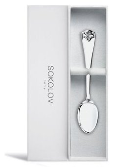 Ложка SOKOLOV 2301020020 вес 24.77 г серебро, без вставок купить,0