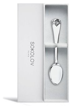 Ложка SOKOLOV 2301020020 вес 24.77 г серебро, без вставок купить,81500