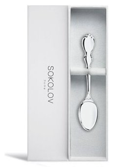 Ложка SOKOLOV 2301020014 вес 15.16 г серебро, без вставок купить,NaN