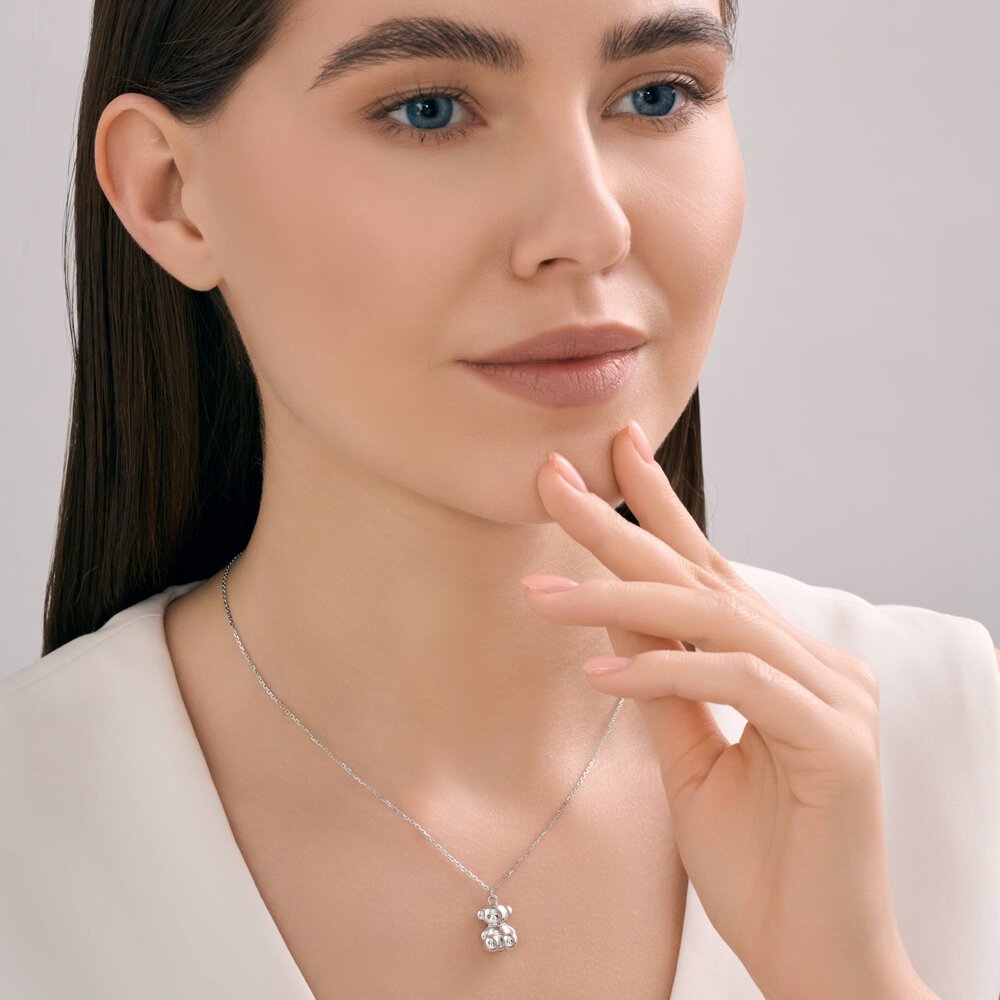 Колье SOKOLOV 94071264_40 длина 40 см вес 4.31 г серебро, без вставок купить,26471