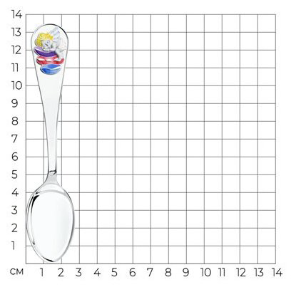 Ложка SOKOLOV 2304010016_s вес 28.37 г серебро, эмаль купить,82080