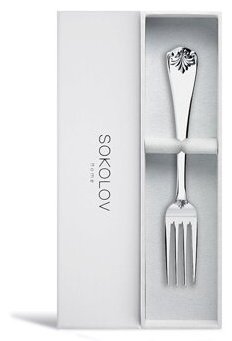Вилка SOKOLOV 2301020018_s вес 25.56 г серебро, без вставок - ForteMarket Вилка SOKOLOV 2301020018_s вес 25.56 г серебро, без вставок купить,0