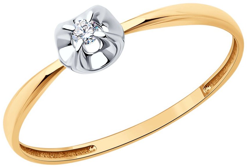 SOKOLOV SET-1012564_1_16 вес 2.02 г золото, бриллиант купить,NaN