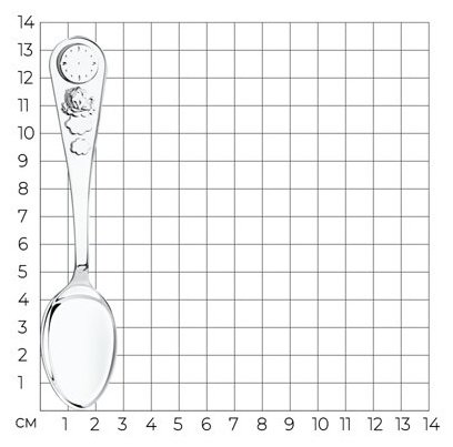 Ложка SOKOLOV 2301010004 вес 28.99 г серебро, без вставок - ForteMarket Ложка SOKOLOV 2301010004 вес 28.99 г серебро, без вставок купить,0
