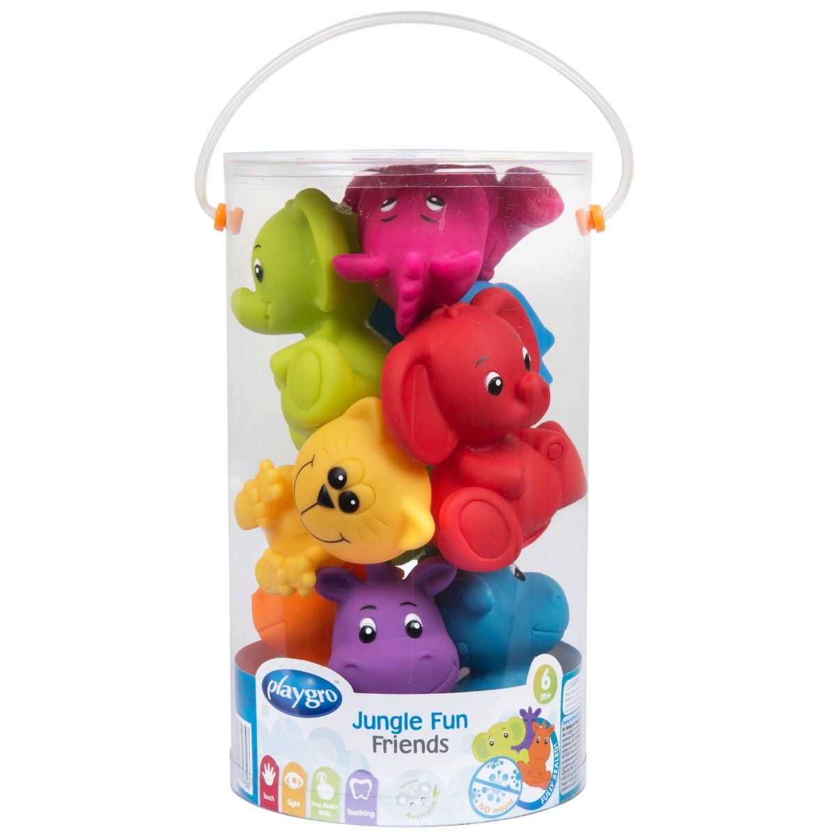 Игрушка для ванны Playgro Jungle Fun Friends 0187485 купить,NaN
