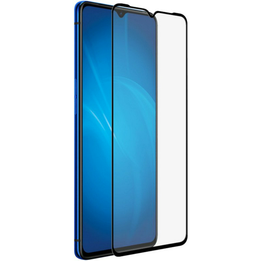 Стекло защитное Red Line Full Screen + Full Glue на RealMe C3 черное