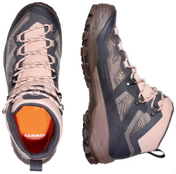 Ботинки женские Mammut Ducan Mid GTX 3030-03550-00506 6.5 40 Dark Titanium-evening Sand - ForteMarket