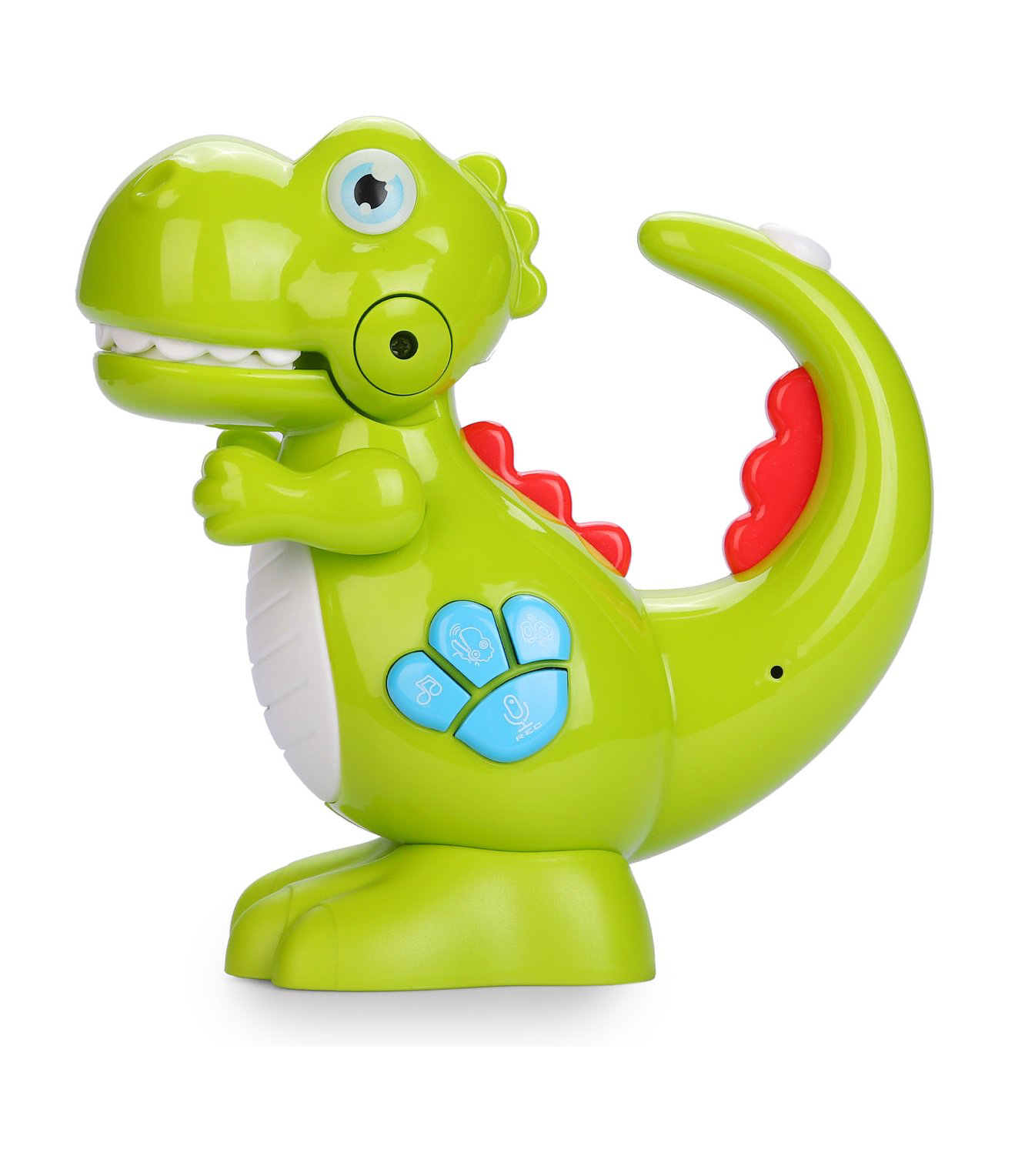 Игрушка музыкальная Happy Baby динозаврик Rexy 331851 зеленый купить,NaN