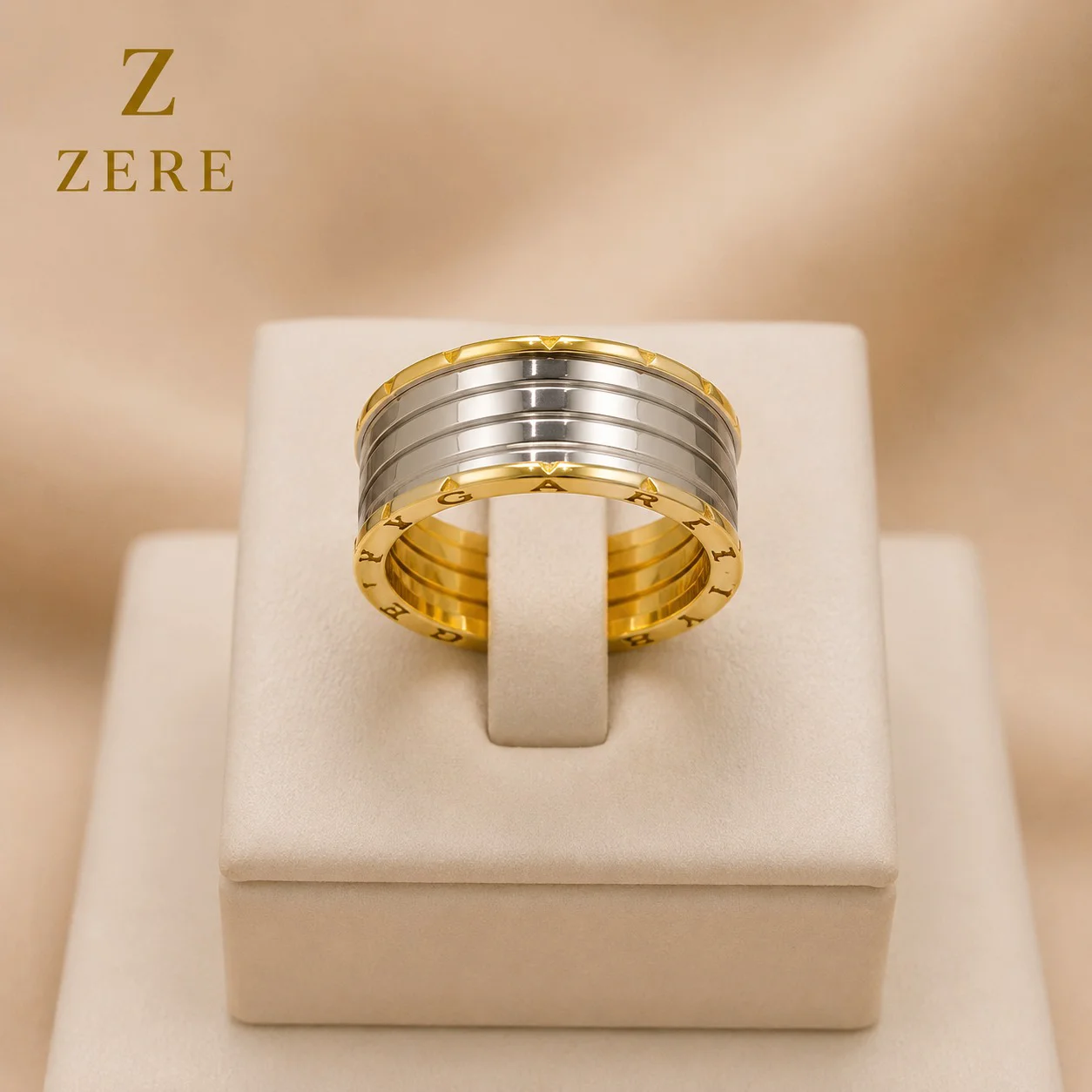 Кольцо Zere ZR260707 жёлтое золото 2.81гр 17.5р  купить,231850