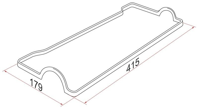 SAT прокладка клапанной крышки K11213-15071
