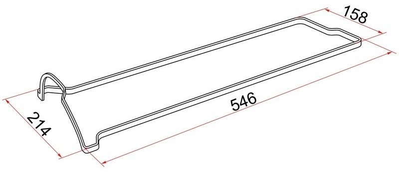 SAT прокладка клапанной крышки K11213-70040