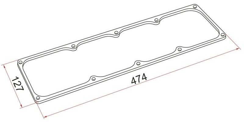 SAT прокладка клапанной крышки K13270-43G03