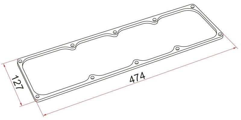 SAT прокладка клапанной крышки K13270-43G03