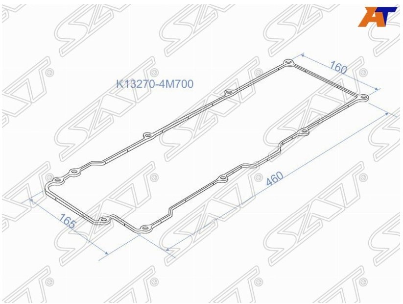 SAT прокладка клапанной крышки K13270-4M700