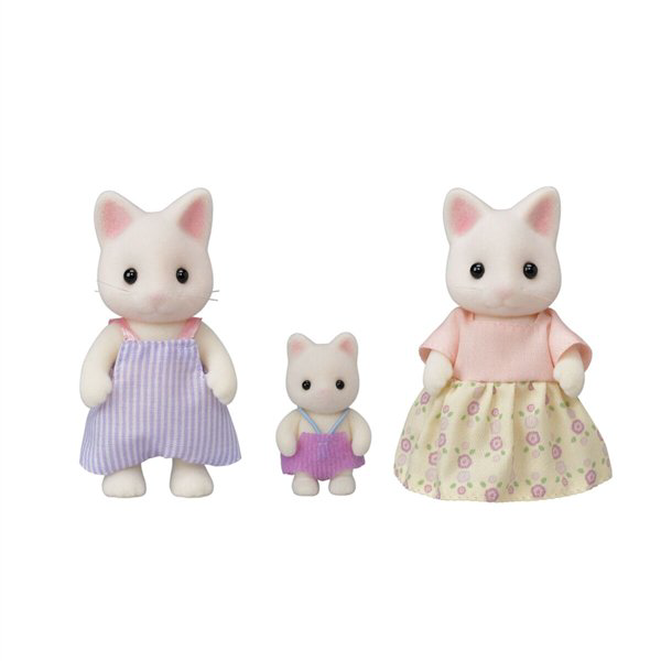 Игровые фигурки  Sylvanian Families  Семья цветочных котов купить,NaN