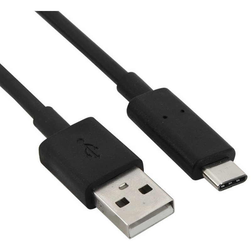 Кабель Continent USB Type-C DCC-2107 1m черный купить,NaN