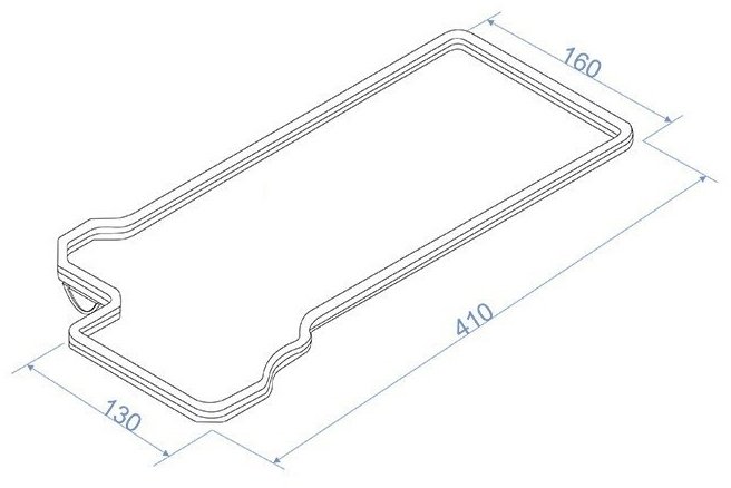 SAT прокладка клапанной крышки K11176-85FA0