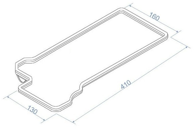 SAT прокладка клапанной крышки K11176-85FA0