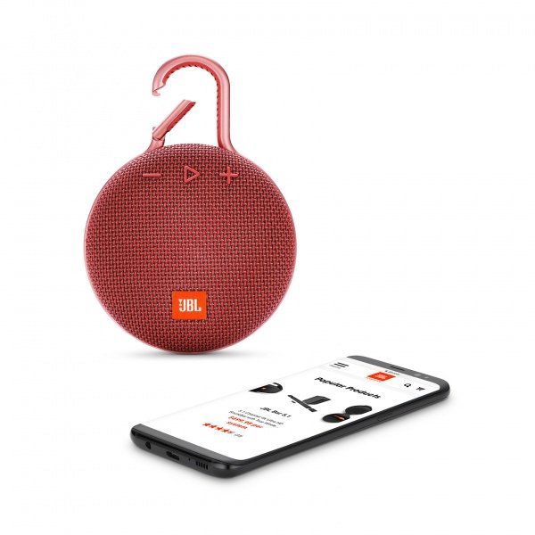 Портативная колонка JBL Clip 3 красная купить,NaN