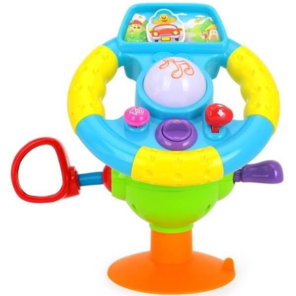 Игрушка развивающая HuiLe Музыкальный руль 916 купить,NaN