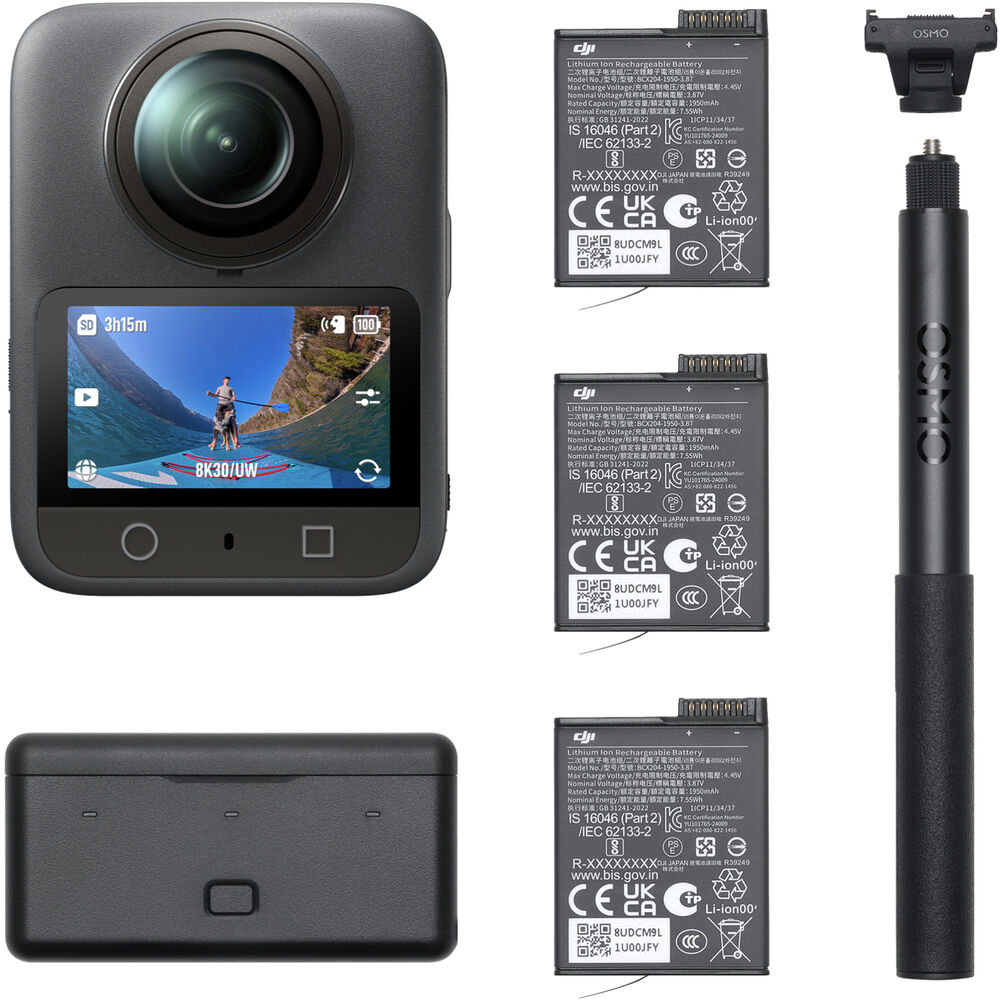 Экшн-камера DJI Osmo 360 Action Camera Adventure Combo Black - ForteMarket Экшн-камера DJI Osmo 360 Action Camera Adventure Combo Black купить,0