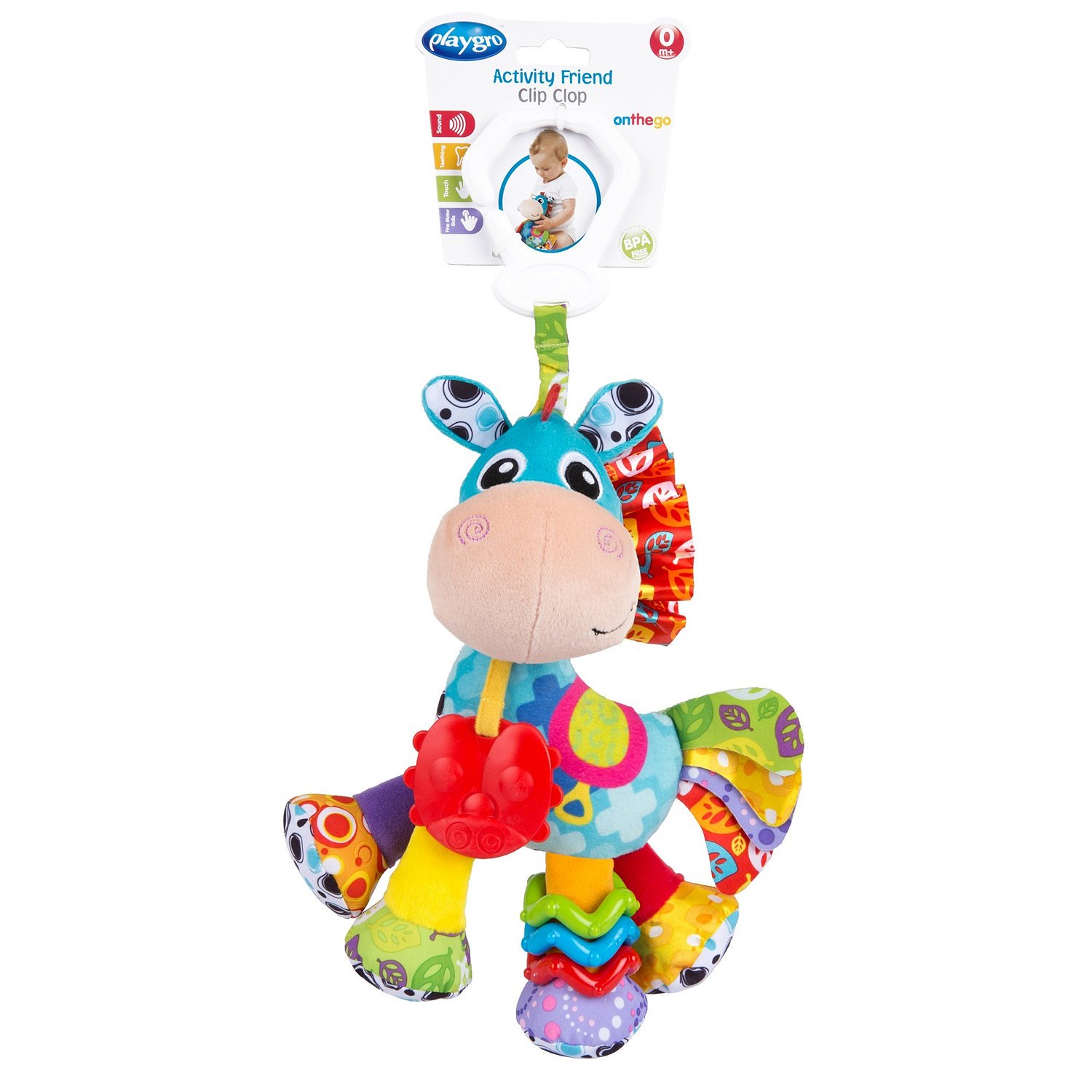 Игрушка-подвеска Playgro Ослик 0186980 купить,NaN