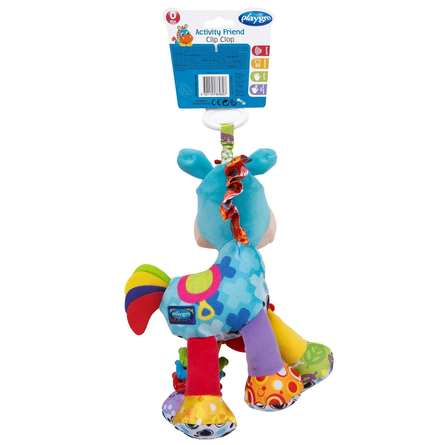 Игрушка-подвеска Playgro Ослик 0186980 купить,NaN