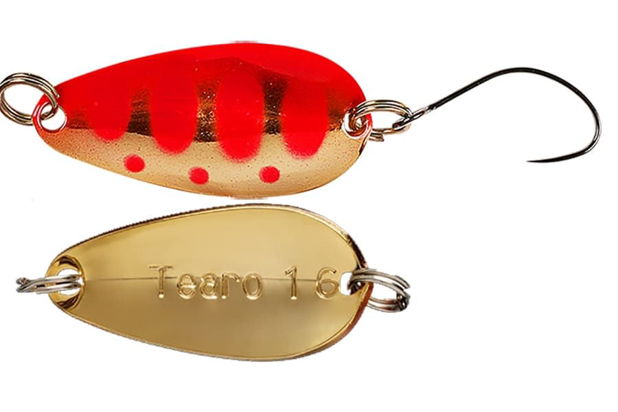 Блесна колеблещиеся Jackall Tearo 0.7гр 15 Red & Gold Yamame купить,NaN