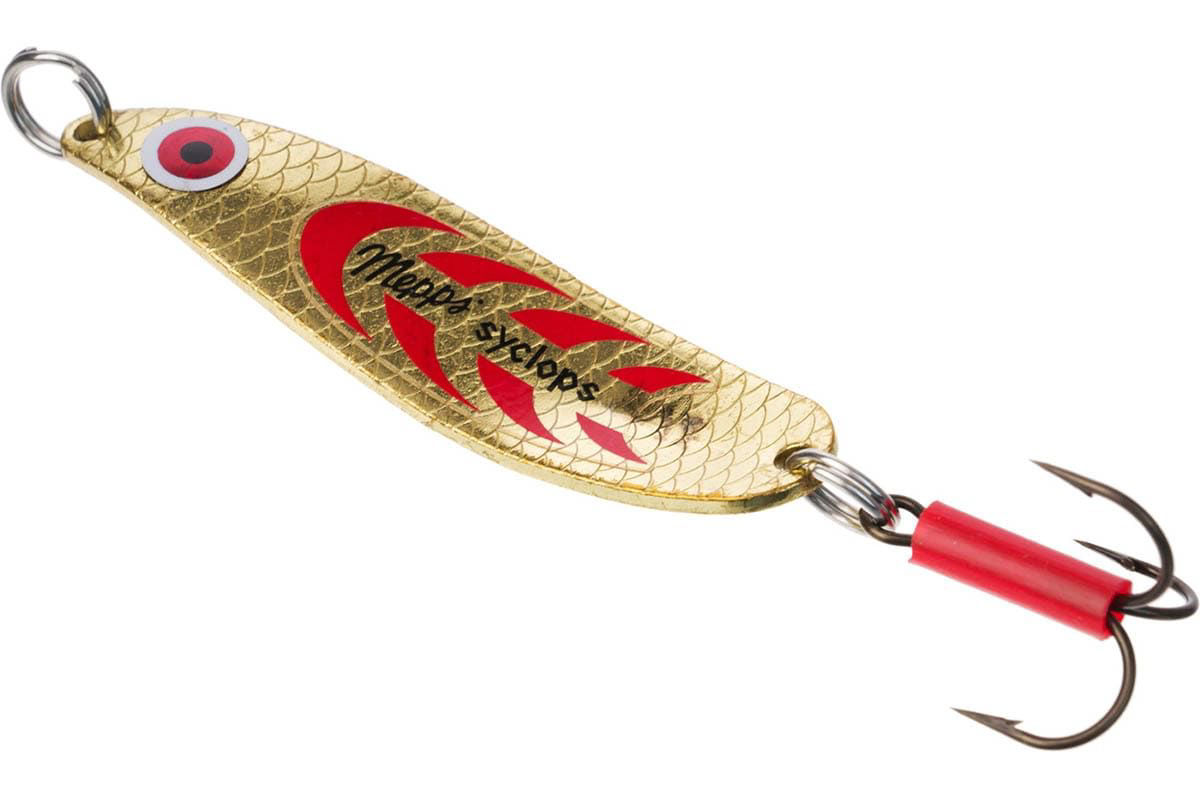 Блесна колеблещиеся Mepps Syclops №3 26гр Gold/Red купить,NaN
