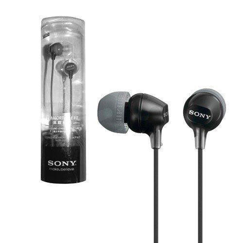 Наушники Sony MDR-EX15LP черные купить,NaN