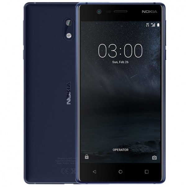 Смартфон Nokia 3 DS 16Gb Blue купить,NaN