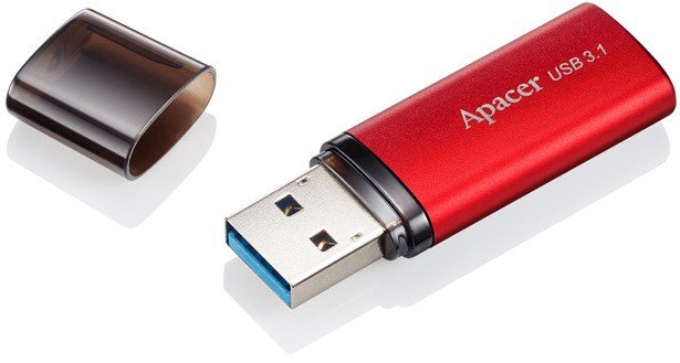 USB-флешка Apacer AH25B 128Gb красная купить,0