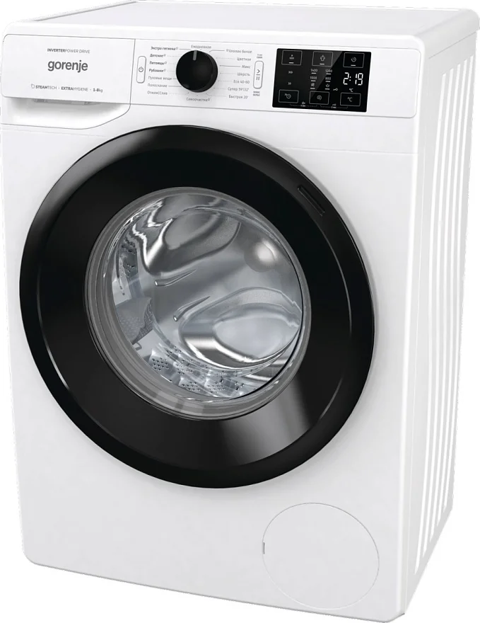 Стиральная машина Gorenje WNEI84SDS белая купить,NaN