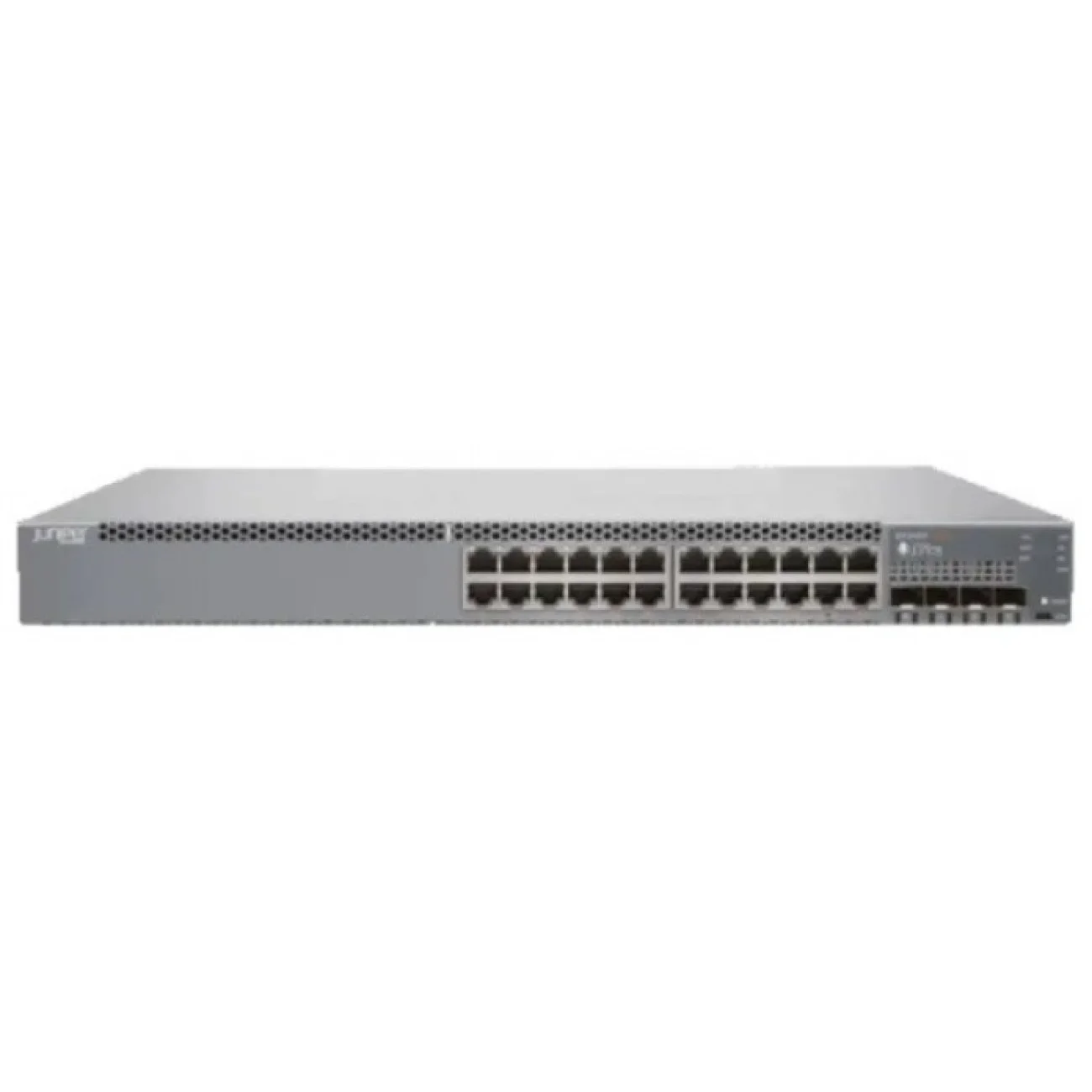 Коммутатор Juniper EX3400 24-port 10/100/1000BaseT, 4 x 1/10G SFP/SFP+, 2 x 40G QSFP+, redundant fans, front-to-back airflow, 1 AC PSU JPSU-150-AC-AFOincluded (optics sold separately) - ForteMarket Коммутатор Juniper EX3400 24-port 10/100/1000BaseT, 4 x 1/10G SFP/SFP+, 2 x 40G QSFP+, redundant fans, front-to-back airflow, 1 AC PSU JPSU-150-AC-AFOincluded (optics sold separately) купить,671490
