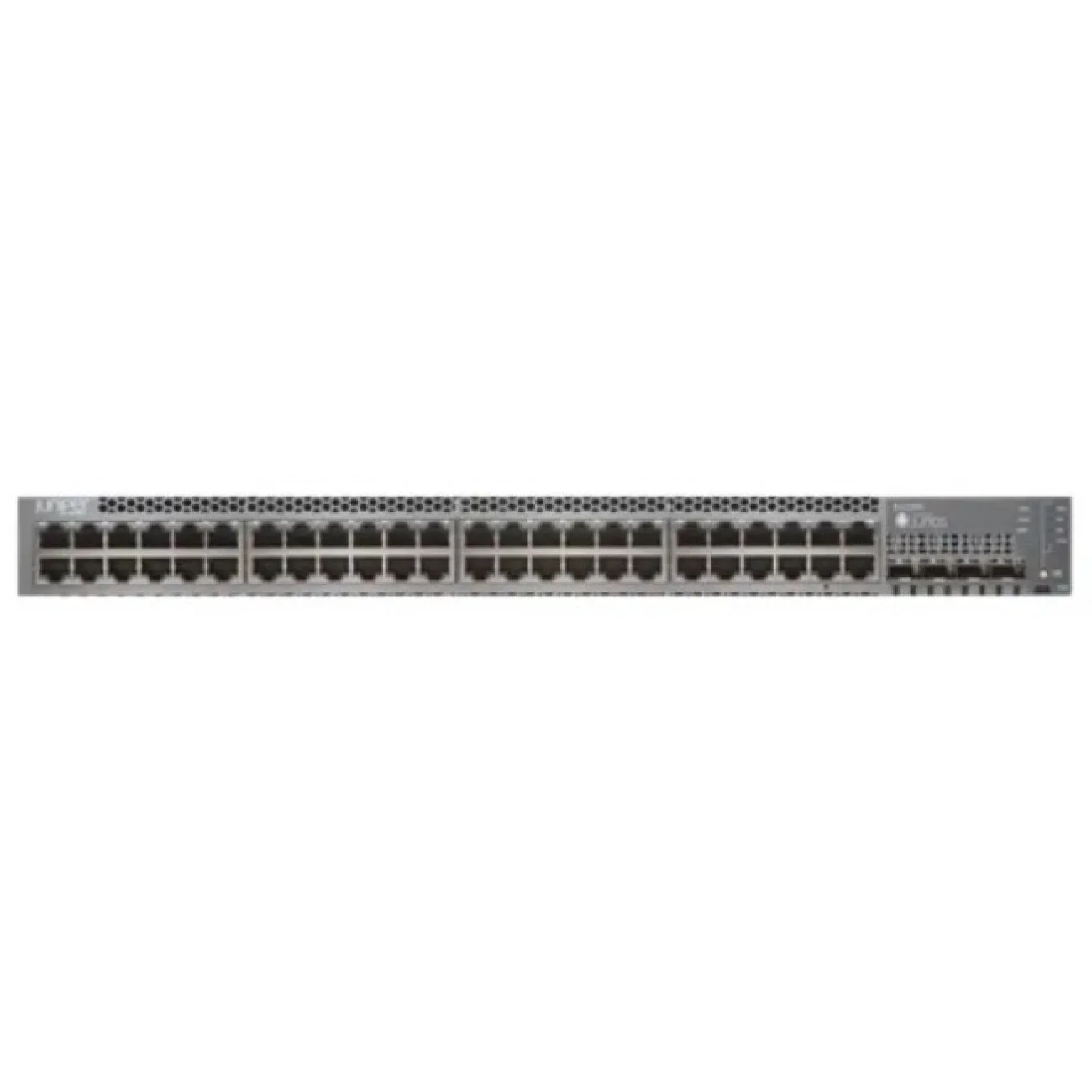 Коммутатор Juniper EX3400 48-port 10/100/1000BaseT PoE+, 4 x 1/10G SFP/SFP+, 2 x 40G QSFP+, redundant fans, front-to-back airflow, 1 AC PSU JPSU-920-AC-AFO included (optics sold separately)