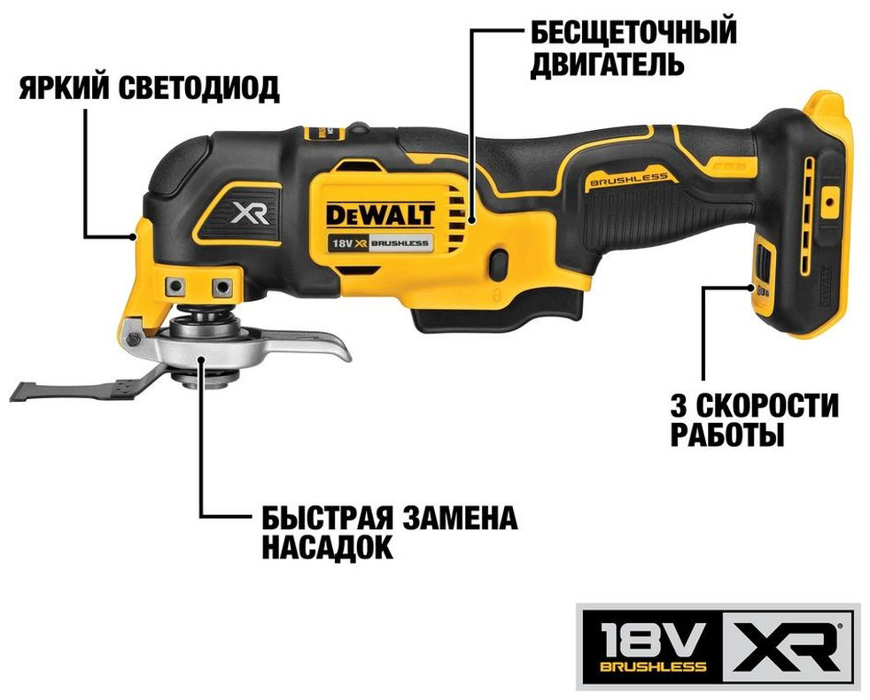 Многофункциональный инструмент DeWALT DCS356N-XJ - ForteMarket Многофункциональный инструмент DeWALT DCS356N-XJ купить,119400