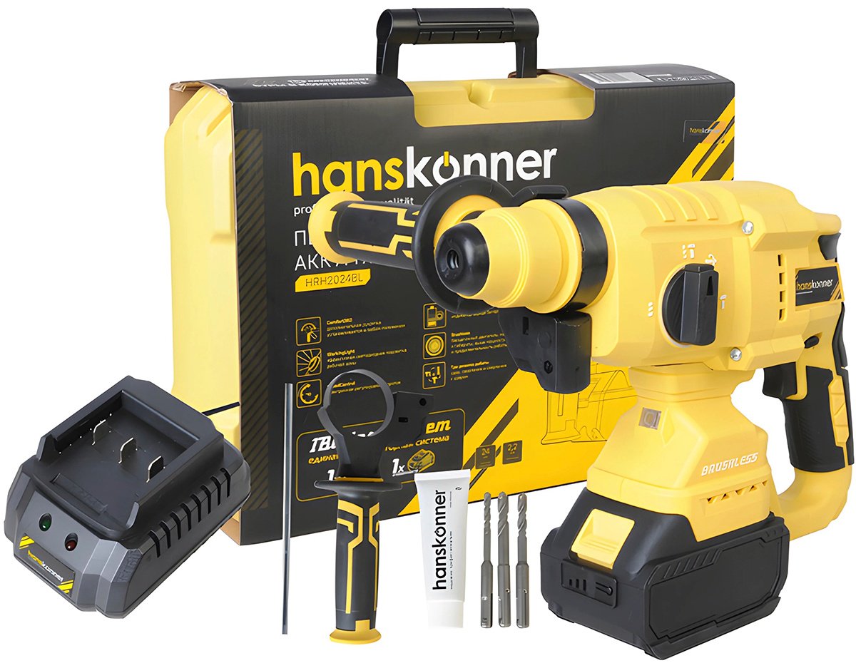 Перфоратор Hanskonner HRH2024BL 2.2 Дж, SDS-Plus
