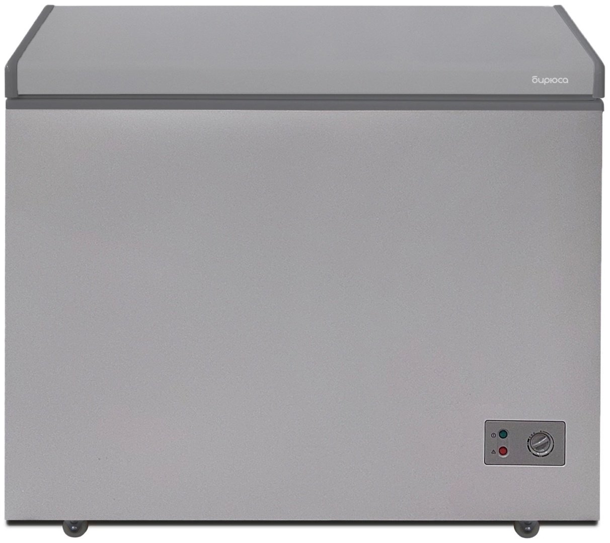 Морозильник Бирюса M210KX 200 л серый